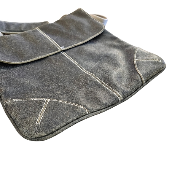 BOBO Waxed Suede Crossbody Bag - Picture 4 of 10